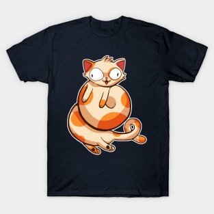 Stretchy Cat T-Shirt